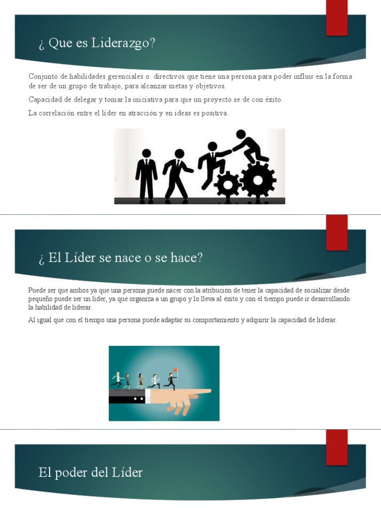 Definición y Tipos de Liderazgo | PDF | Relaciones personales, crianza ...