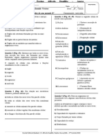 4 - Atividades de Biologia - Revisão Do Ano Passado - 2 Ano