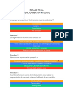 Repaso Final Mercadotecnia Integral