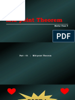 11 Mid Point Theorem (CLASS SHEET)