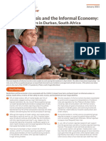 WIEGO - FactSheet - Covid 19 and Informal Workers