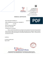 Medical Certificate Nithin PDF