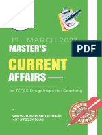 Masters Current Affairs 19-03-2023
