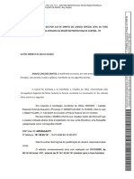 Manifestação sobre IP não pertencente à autora