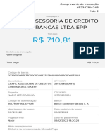 Crafil Assessoria de Credito E Cobrancas Ltda Epp: Detalhe Da Transação