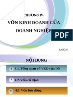 Đã xong TCDN Chương IV Vốn kinh doanh của DN