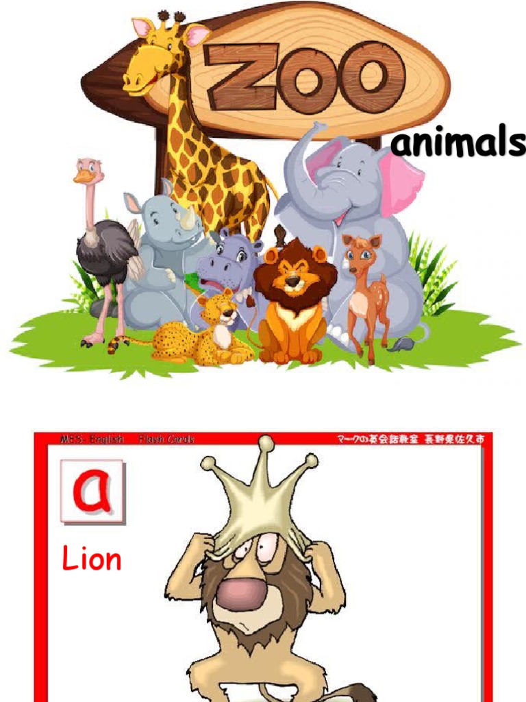Zoo Animals PDF