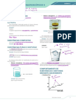 Química I - Aspectos macroscópicos II: Substâncias simples e compostas, alotropia, misturas