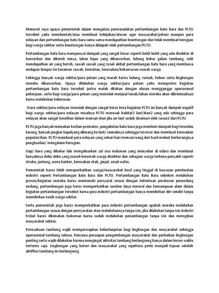 Tanggapan Film Sexy Killers | PDF