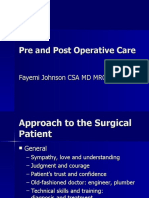 Pre and Post Operative Care Guide