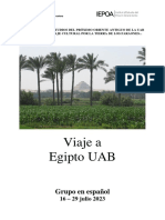 Viaje A Egipto UAB JUL23