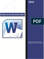 Caderno Exercicios Word