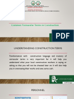 Construction Terms PDF