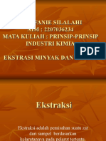 Ekstraksi Minyak Dan Lemak Elsafanie Silalahi