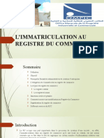 Immatriculation Au RC v4