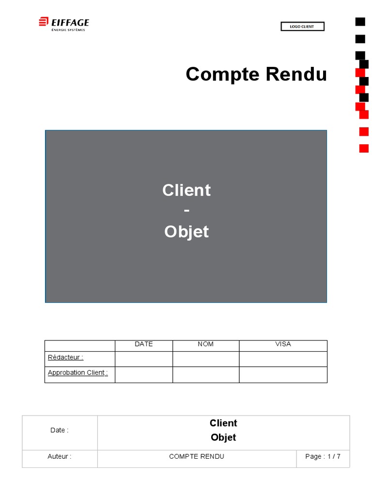 Compte Rendu Structuré et Détailé | PDF