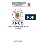 Requerimientos Técnicos Mínimos