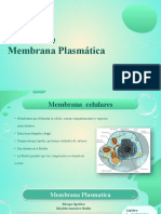 Unidad 9 10 y 11 - Membrana Plasmatica y Transporte, Citoplasma y Dif de Membrana