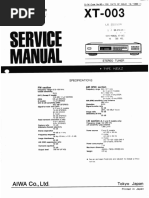 Aiwa XT-003-Service-Manual