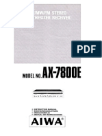 Aiwa-AX-7800E-Owners-Manual