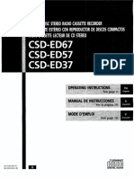 Aiwa CSD ED 57 Owners Manual
