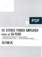Aiwa-SA-P50H-Owners-Manual