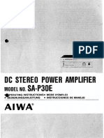 Aiwa-SA-P30E-Owners-Manual