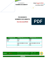 Formato Procedimiento Trabajo Seguro