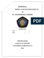Proposal PKL PT - Petrokimia Gresik