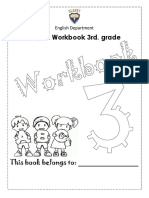 English Workbook 3rd Grade 2022-2023 Unit 4