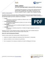 Assessing Writing Performance at Level c1 PDF