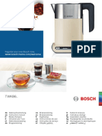 Instrukcja Obslugi BOSCH TWK8611P PDF