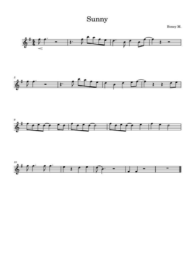 Sunny PDF | PDF