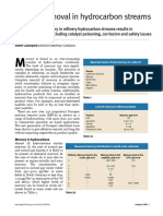 Mercury Removal in Hydrocarbon Streams - JM Catalysts - PTQ Article PDF