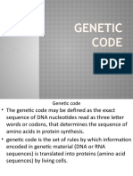 Genetic Code