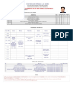 Horario 5 Ciclo PDF