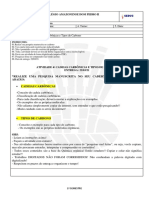 Atividade 4 Cadeias Carbônicas e Tipos de Carbono