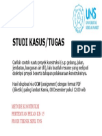 Studi Kasus Proyek Konstruksi