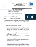 Imformes Tecnico de Instrumentos de Gestion 2026