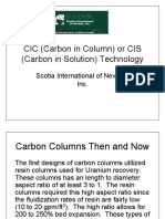 CIC (Carbon in Column) or CIS