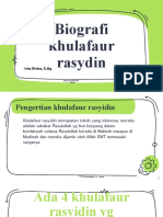 Biografi Khulafaur Rasyidin