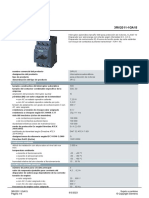 3RV20111GA15 Datasheet Es