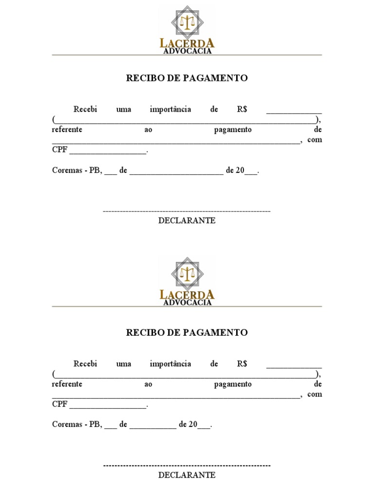 Recibo de Pagamento | PDF