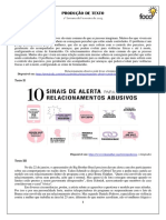 PRODUÇÃO DE TEXTO - 1 Semana de Fevereiro - Relacionamentos Abusivos