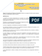 La Familia y Los Estados Civiles PDF