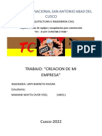 Creación de Mi Empresa