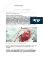 Banco de Dados para Estatística Descritiva - Trabalho Bioestatística PDF