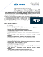 Edital 020.2023 Contratação CLT Auxiliar de Cozinha e Cozinheiro (A)