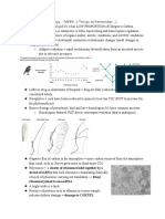 IB HL Biology - To Remember (Paper 1)