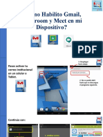 Cómo Agrego Gmail Classroom y Meet Al Dispositivo